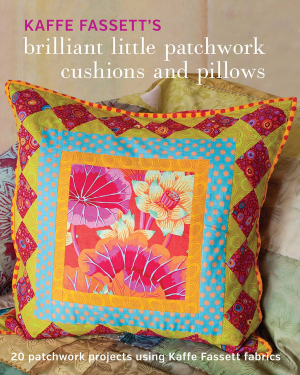 Kaffe Fassett's Brilliant Little Patchwork Cushions and
