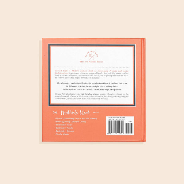 Thread Folk: A Book of Embroidery Patterns