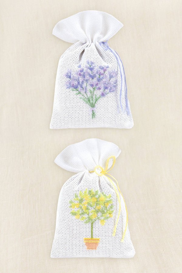 French Garden Sachets Cross Stitch Kit