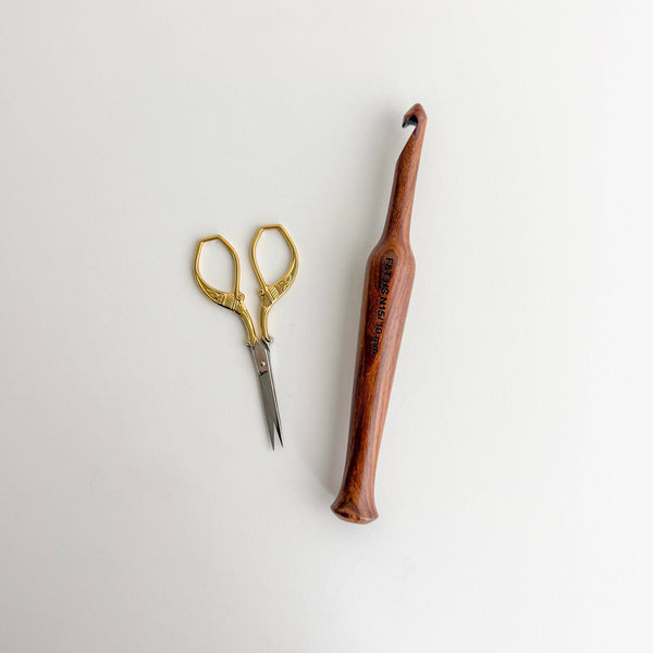 Flax & Twine Rosewood Crochet Hooks