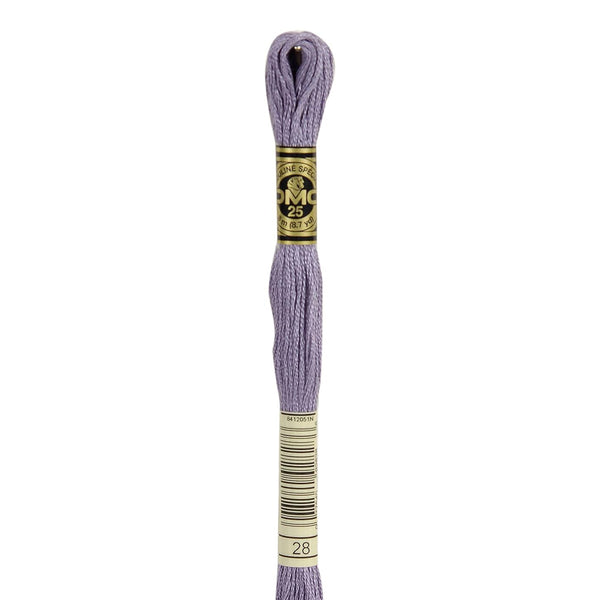 28 Lavender Gray DMC Six Strand Embroidery Floss
