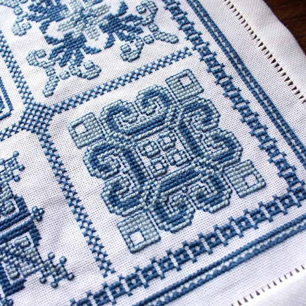 Mediterranean Sampler Cross Stitch Kit
