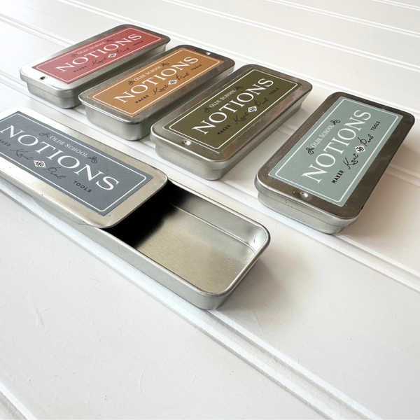 Signature Slide + Lock Notions Tin