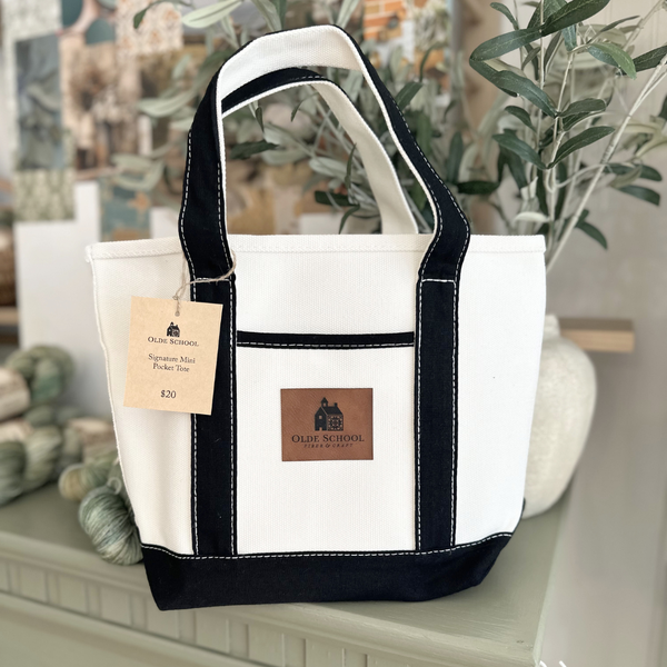 Olde School Signature Mini Pocket Tote
