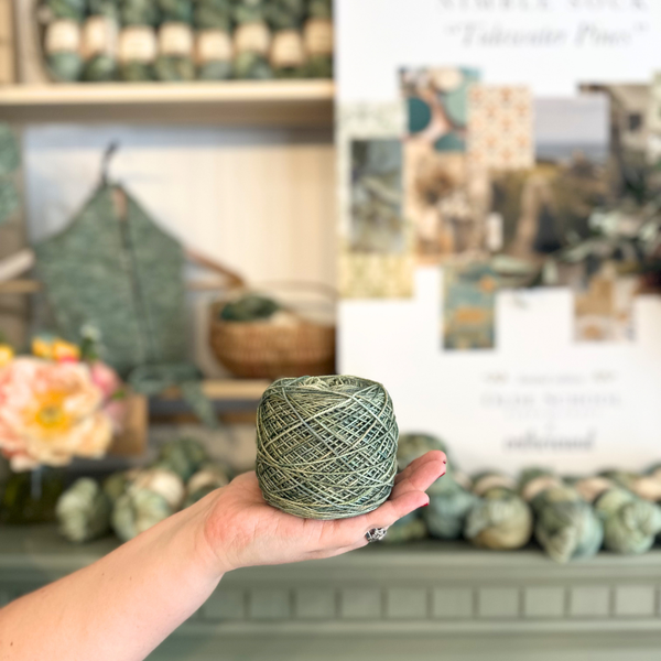 Olde School x Nimble Sock: Tidewater Pines