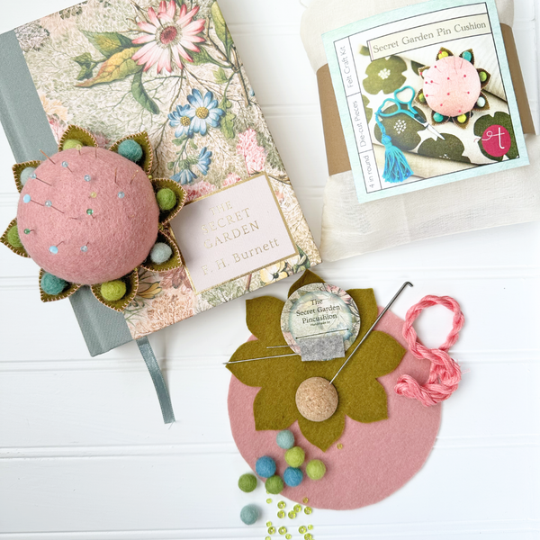 Felt Craft Kit - Secret Garden Pincushion