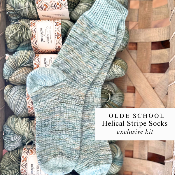 Olde School x Nimble Sock: Tidewater Pines
