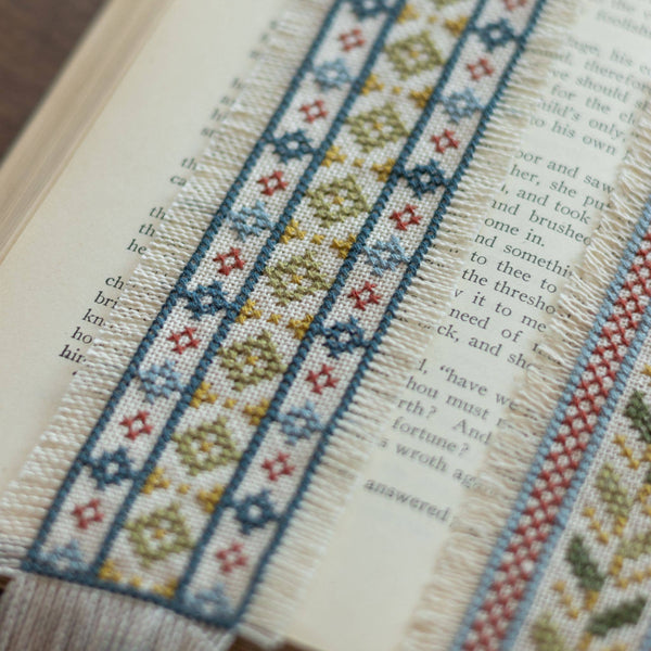 Folk Art Bookmark Trio Cross Stitch Kit