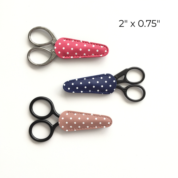 Scissor Sheath with Polka Dots