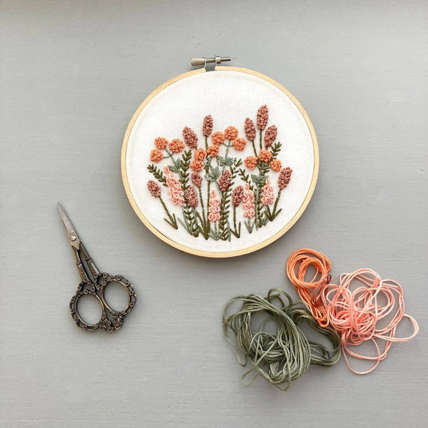 Embroidery Kit - Avonlea in Terracotta