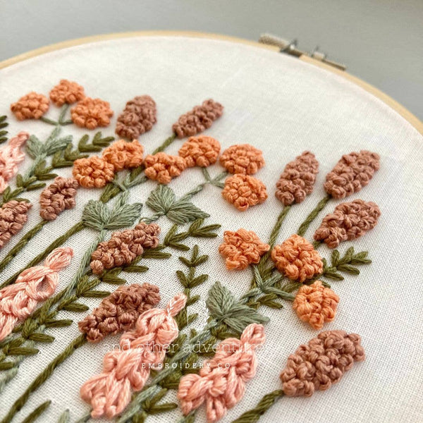 Embroidery Kit - Avonlea in Terracotta