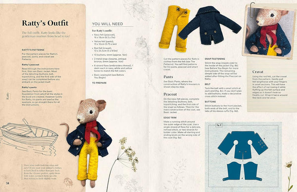 The Wind in the Willows Felt Friends