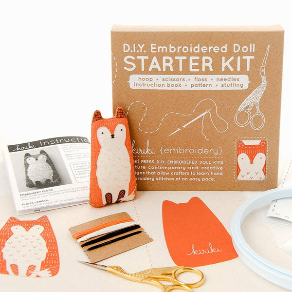 Embroidered Animal Softie - Starter Kit