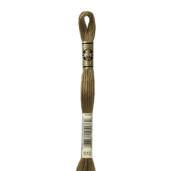 610 Beaver - DMC Six Strand Embroidery Floss