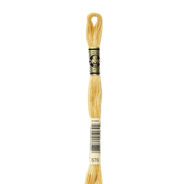 676 Savannah - DMC Six Strand Embroidery Floss