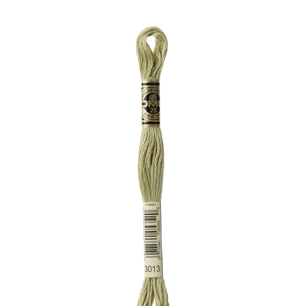 3013 Green Oyster - DMC Six Strand Embroidery Floss