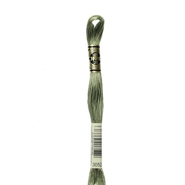 3052 Silver Green - DMC Six Strand Embroidery Floss