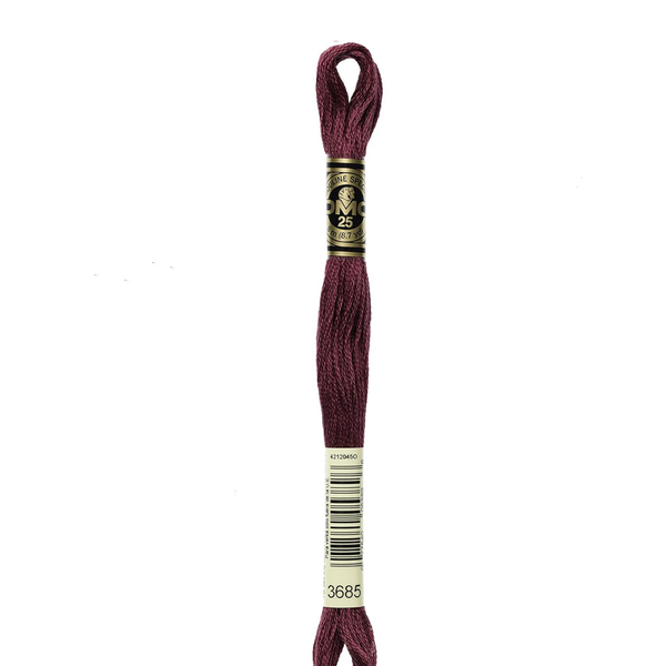 3685 Bramble - DMC Six Strand Embroidery Floss