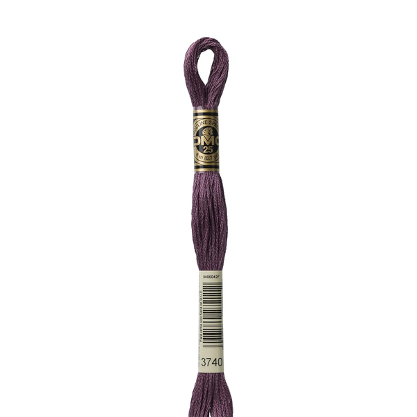 3740 Gun Metal - DMC Six Strand Embroidery Floss