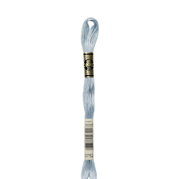 3752 Light Porcelain Blue - DMC Six Strand Embroidery Floss
