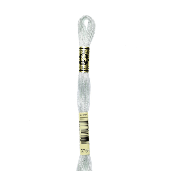 3756 Cloud Blue - DMC Six Strand Embroidery Floss