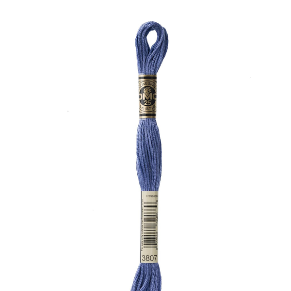 3807 Tanzanite - DMC Six Strand Embroidery Floss
