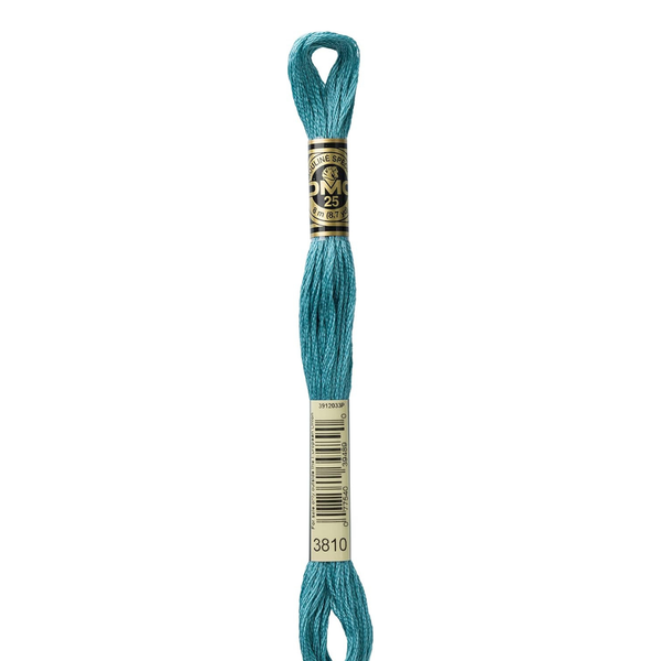 3810 Persian Blue - DMC Six Strand Embroidery Floss