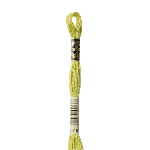 3819 Aurous Green - DMC Six Strand Embroidery Floss