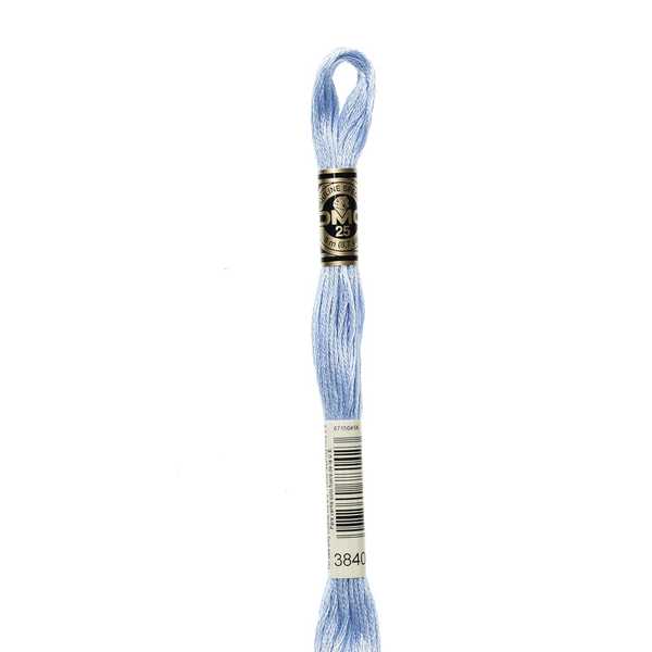 3840 Linen Flower Blue - DMC Six Strand Embroidery Floss