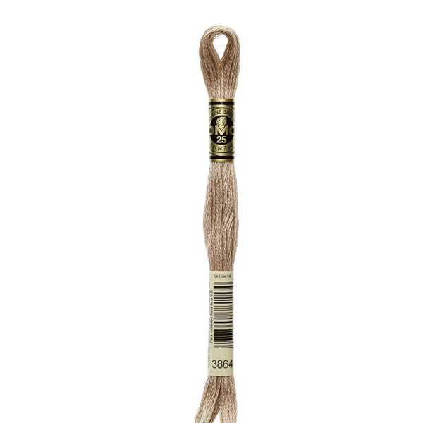 3864 Vicuna Wool - DMC Six Strand Embroidery Floss