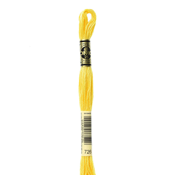726 Mimosa - DMC Six Strand Embroidery Floss