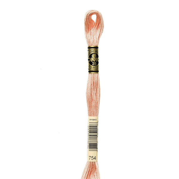 754 Beige Rose - DMC Six Strand Embroidery Floss