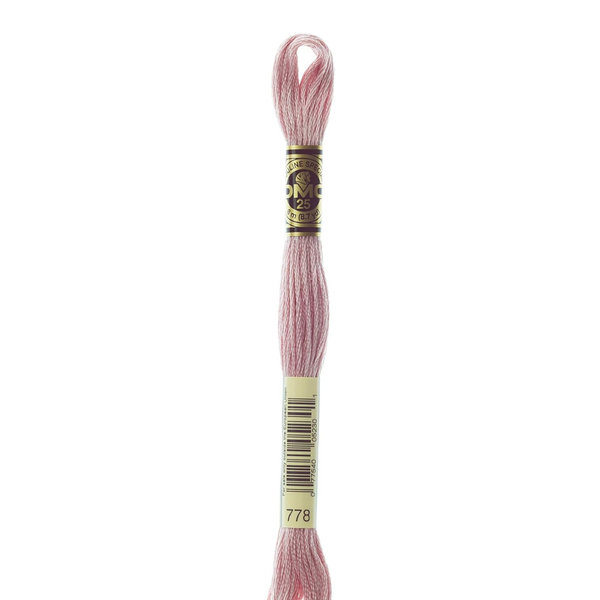 778 Very Light Antique Mauve DMC Six Strand Embroidery Floss
