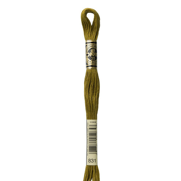 831 Bronze - DMC Six Strand Embroidery Floss