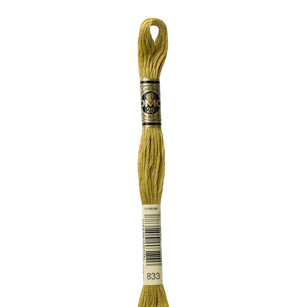 833 Brass - DMC Six Strand Embroidery Floss