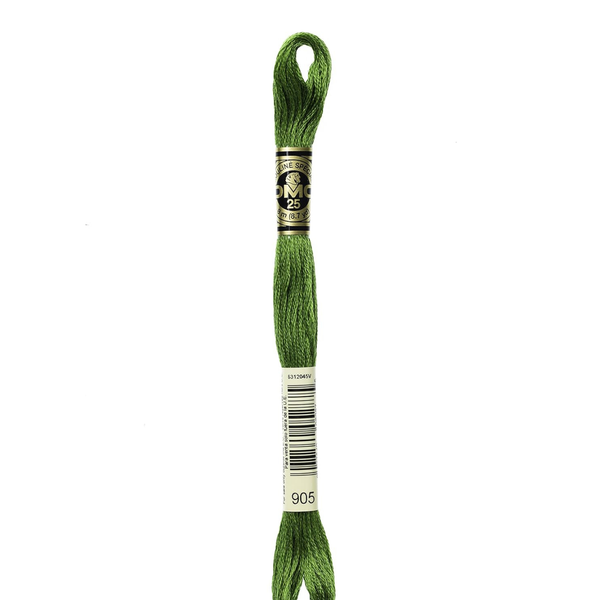 905 Budgie Green - DMC Six Strand Embroidery Floss