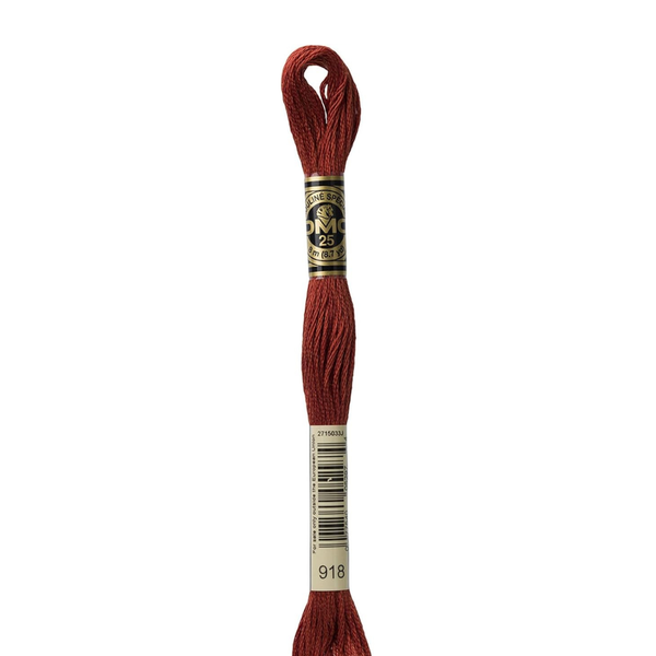 918 Rosewood - DMC Six Strand Embroidery Floss