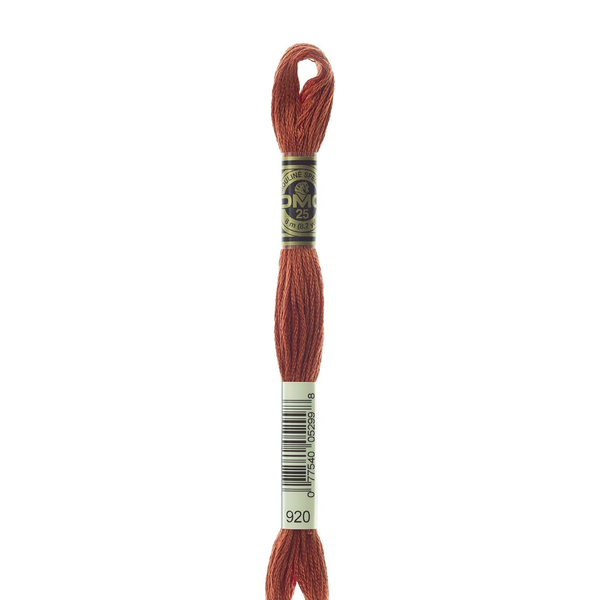 920 Sienna Ochre - DMC Six Strand Embroidery Floss
