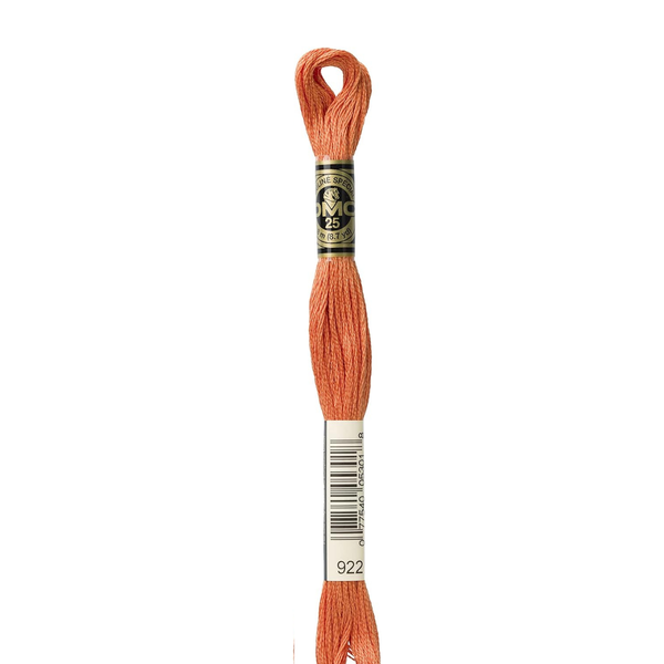 922 Terracotta - DMC Six Strand Embroidery Floss