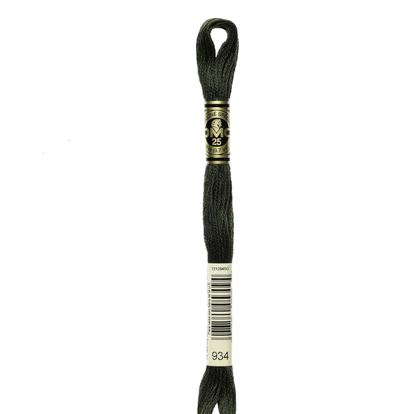 934 Seaweed - DMC Six Strand Embroidery Floss