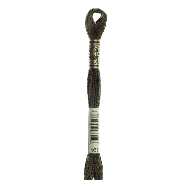 935 Undergrowth - DMC Six Strand Embroidery Floss