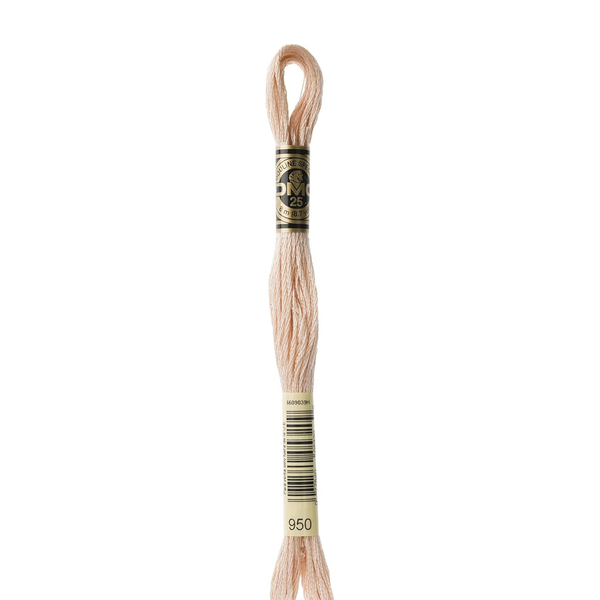 950 Beige - DMC Six Strand Embroidery Floss