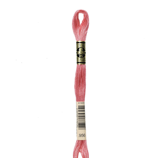 956 Hot Pink - DMC Six Strand Embroidery Floss