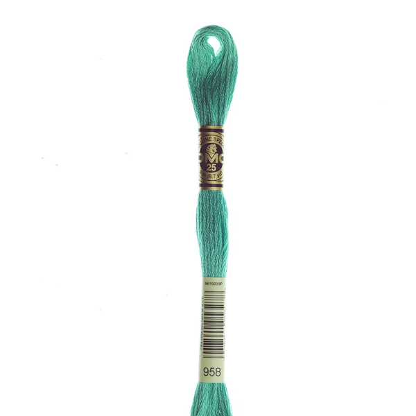 958 Green Valley - DMC Six Strand Embroidery Floss