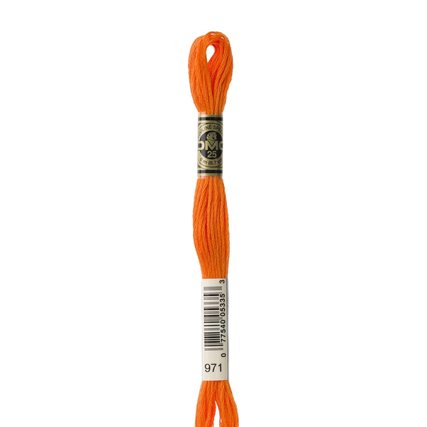 971 Pumpkin - DMC Six Strand Embroidery Floss