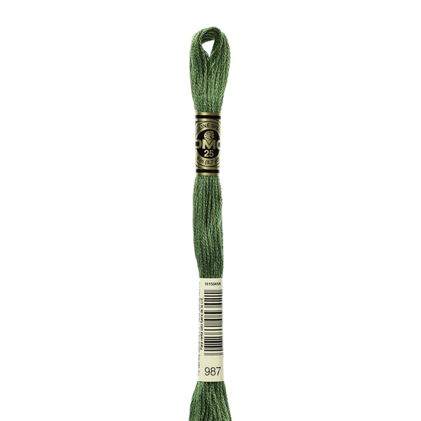987 Basil - DMC Six Strand Embroidery Floss