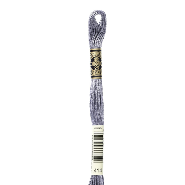 414 Lead - DMC Six Strand Embroidery Floss