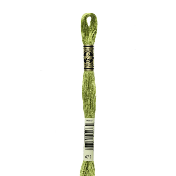 471 Tarragon - DMC Six Strand Embroidery Floss