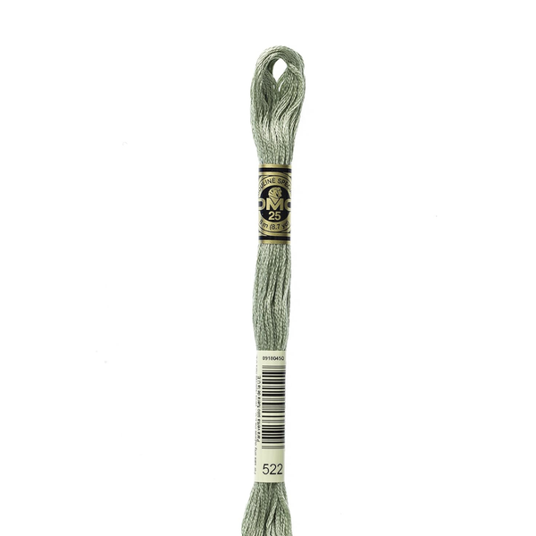 522 Lattice Green - DMC Six Strand Embroidery Floss