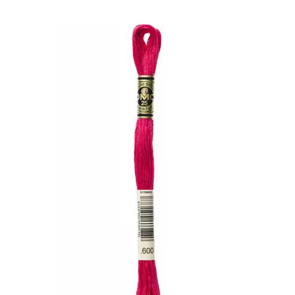 600 Radish - DMC Six Strand Embroidery Floss